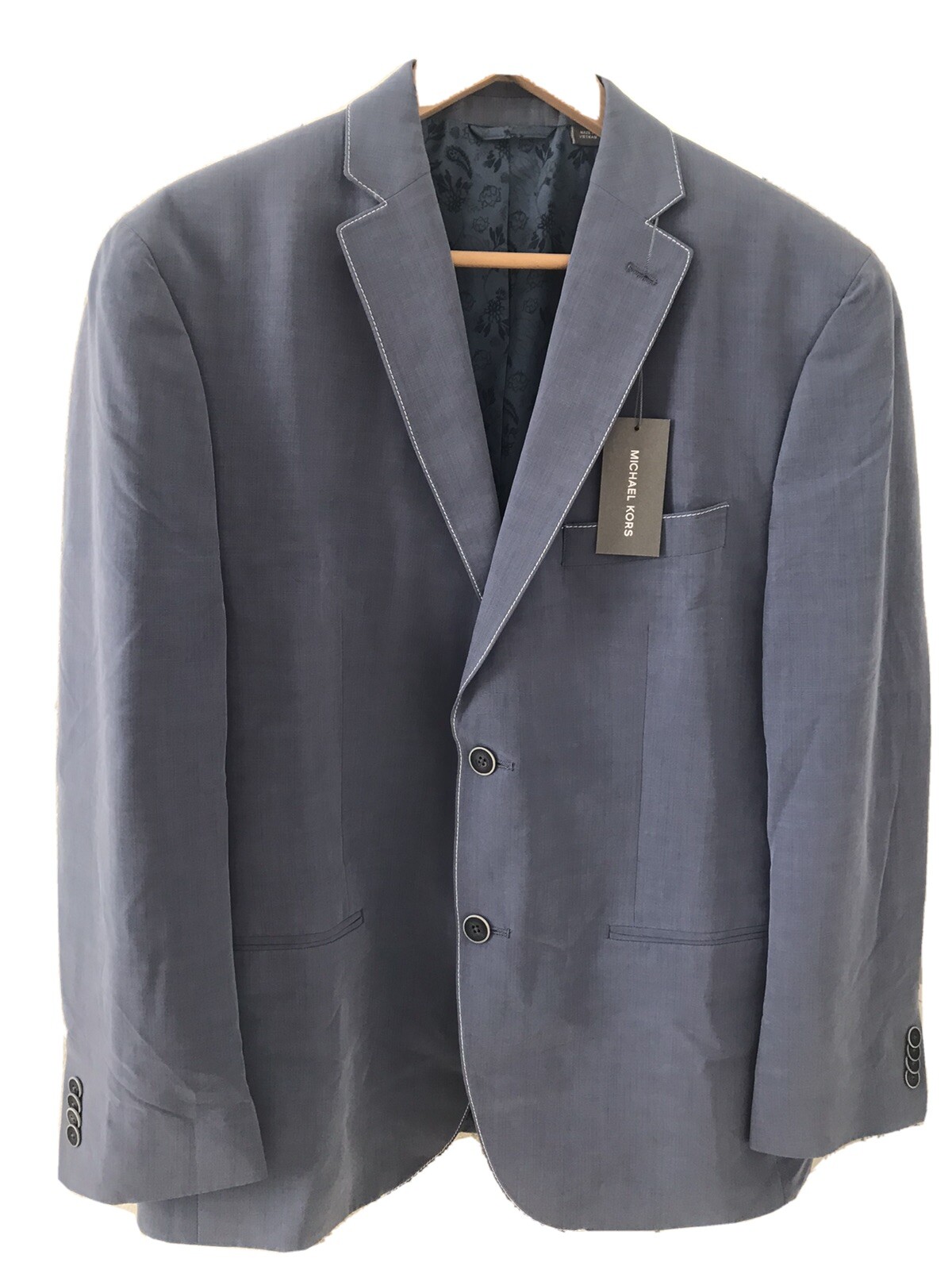 michael kors blue jacket