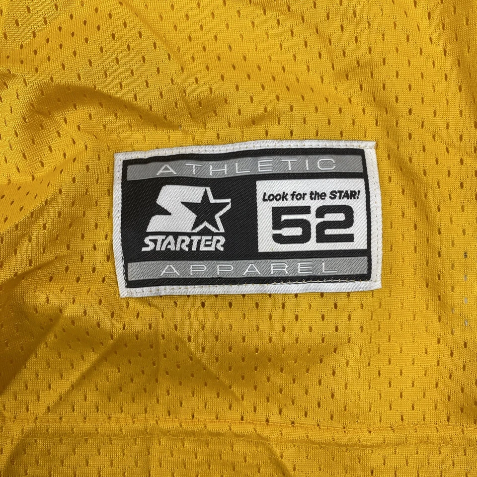 CAMISETA DE FÚTBOL AMERICANO VINTAGE DE LOS AÑOS 90 JEROME BETTIS STARTER STEELERS DORADA DE LA NFL XL 52 Foto 2 de 4