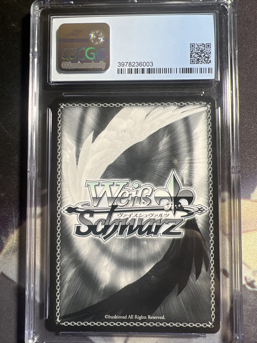 CGC 10 Gem Mint Weiss Schwarz, Pink-Haired Maid Ram SP, Re: Zero