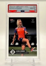 2024 Topps NOW Alisha Lehmann #23 Swiss Star Moves to Italian Giants PSA 10 QTY