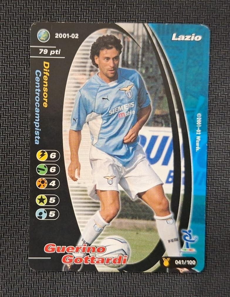 Football Champions Guerino Gottardi Lazio 2001-02 ITA 041/100