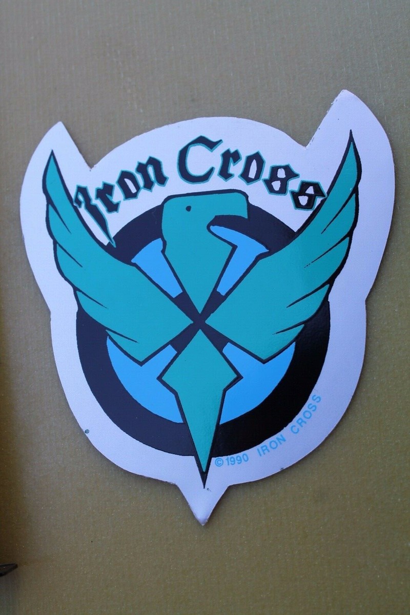 Iron Cross Skateboards Eagle Cross Metallic Vintage 1990