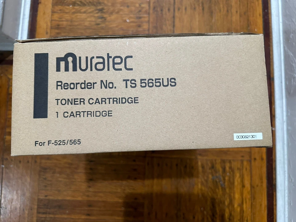 GENUINE OEM MURATEC TS565US TS-565US TONER BLACK CARTRIDGE FOR F-525/565 - Image 2 of 3