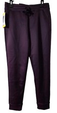 New 32 Degrees HEAT Plum Jogger Size S Pull on Pants Elastic Waist w/pockets