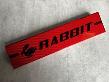 Volkswagen Rabbit Golf GTI 1 plaque feu arrière bandeau NEUF VW hayon lame