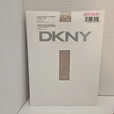 DKNY Women's Control Top Light Opaque Microfiber Classic Chino Style 00N38 Med