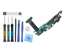 New USB Charging Port Flex Cable for Samsung Galaxy S6 Edge G925T with Pro Kit