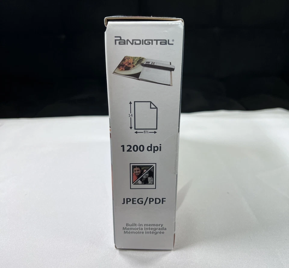 New + Sealed - Portable Scanner Handheld Wand Pandigital S8X1102RD, WiFi 8.5x14 - Image 2 of 4