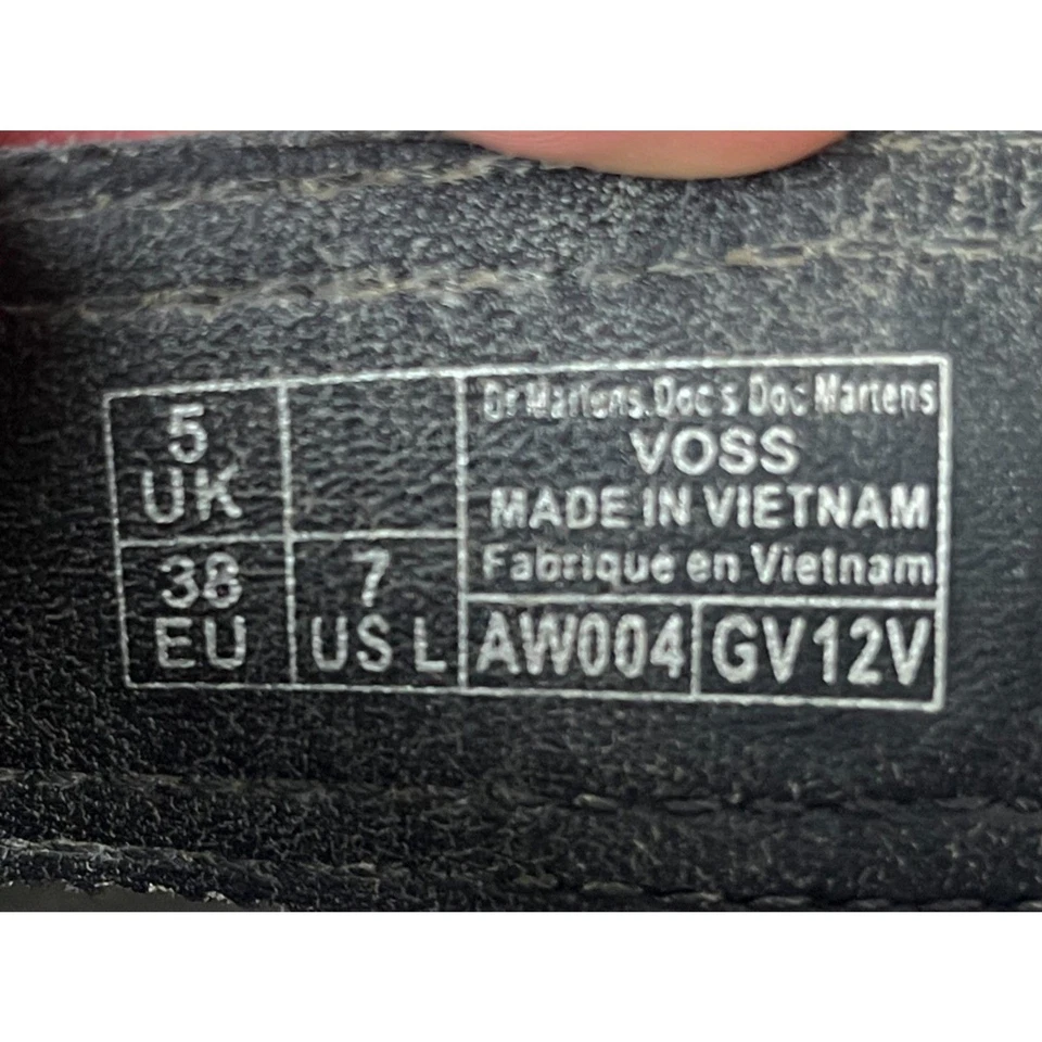 Dr. Martens Black Voss Leather Strap Gladiator Sandals Shoes  Women's Size 7 - Image 4 of 4