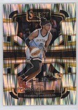 2024 Panini Select WNBA Concourse Silver Flash Prizm Diamond DeShields #100 11ba