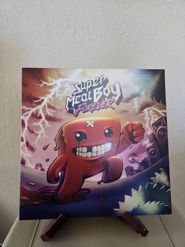 Super Meat Boy Forever Soundtrack Sawblade Splatter Vinyl 2x LP OST EBay super-meat-boy-forever-soundtrack-sawblade-splatter-vinyl-2x-lp-ost-ebay