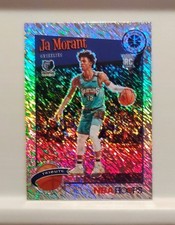 Ja Morant Rookie TRIBUTE Shimmer Prizm SP - 2019-20 Panini Hoops Premium Stock