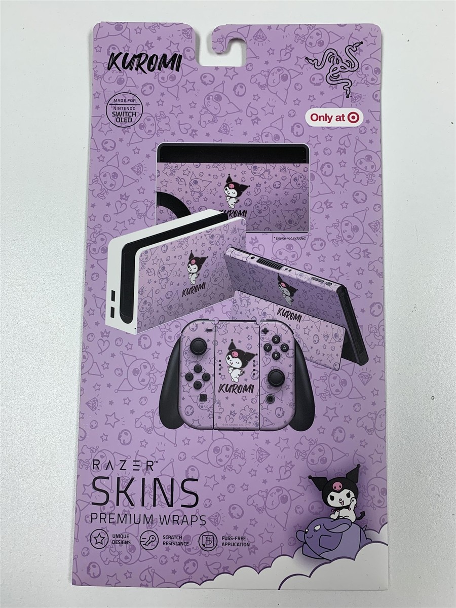 Razer Skins Nintendo Switch OLED Model Kuromi Sanrio Vinyl Wrap