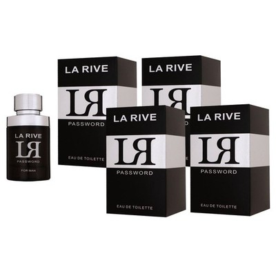 La Rive Password 4 x 75 ml Eau de Toilette EDT Set