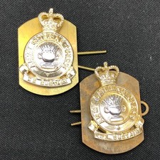 Original British Army Collar Badge Pair - Army Catering Corps