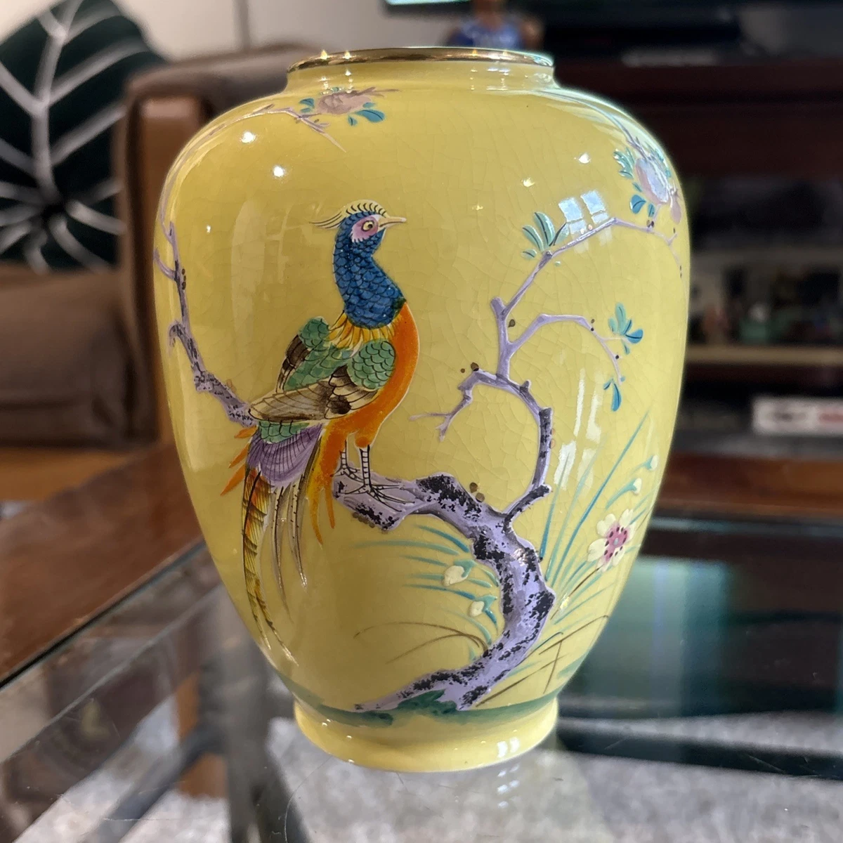 日本鸟花瓶收藏花瓶| eBay