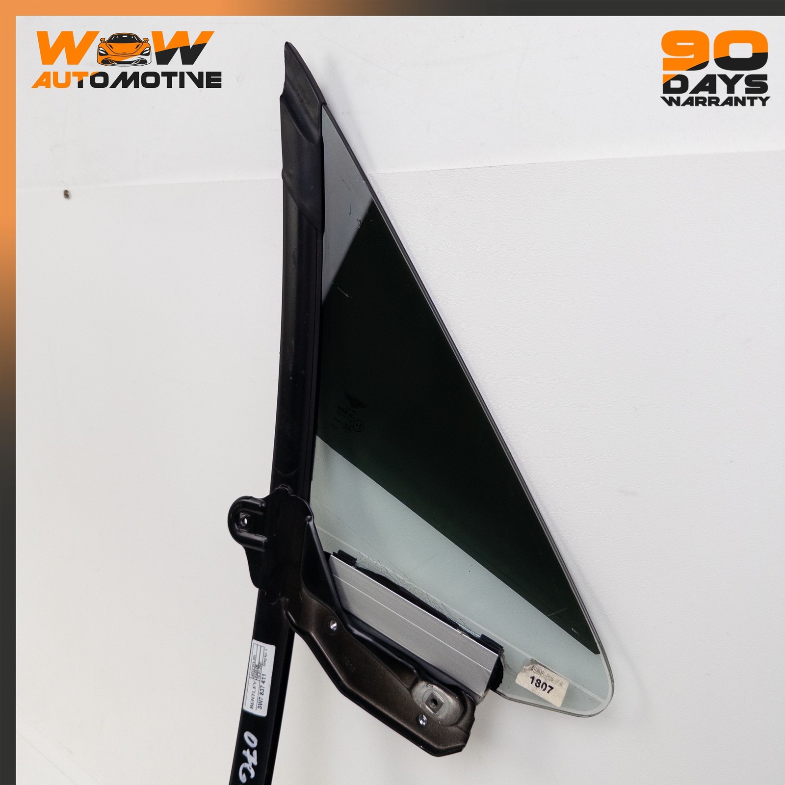 Bentley Continental GT 2007-2011 FRONT+LEFT Quarter glass