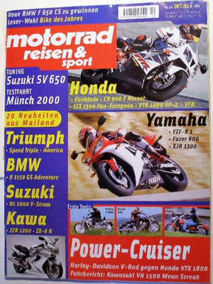 MRS 10-01+HONDA GOLD WING & VTX+HARLEY V-ROD+KAWASAKI MEAN STREAK+MÜNCH+SUZUKI S