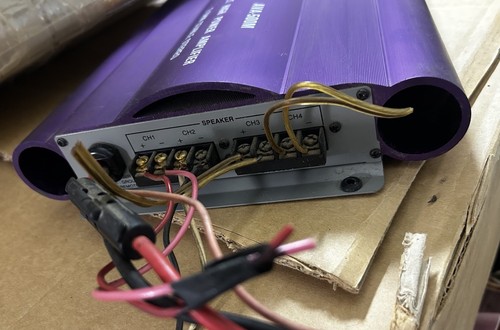 Boss Audio Systems AVA-500M Mosfet High Power 2 Ohm Stereo Amplifier ~ Untested - Picture 4 of 8
