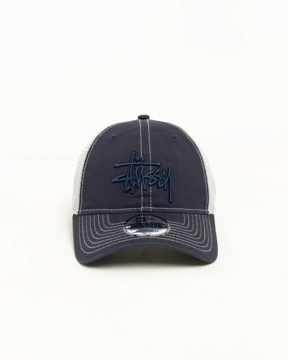 帽子 Stussy New Era 9Twenty Basic Trucker STÜSSY NEW ERA 9TWENTY TONAL BASIC TRUCKER | eBay