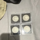 Liberty Walking Half Dollar Silver Coins Set 1941-1944 Lot of 4 Circulated