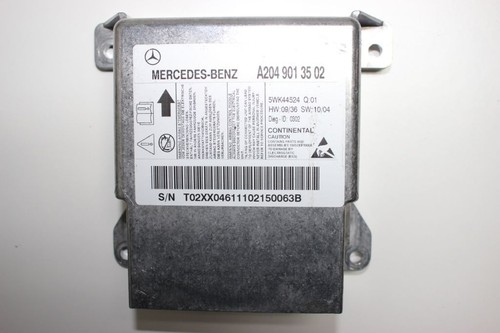 Mercedes-Benz C W204 2011 Airbagsteuergerät A2049013502 EZE35246