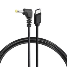 27W PD Trigger Cable, 9V 3A 4.0x1.7mm Type-C Right Angle Power Cord 0.97m