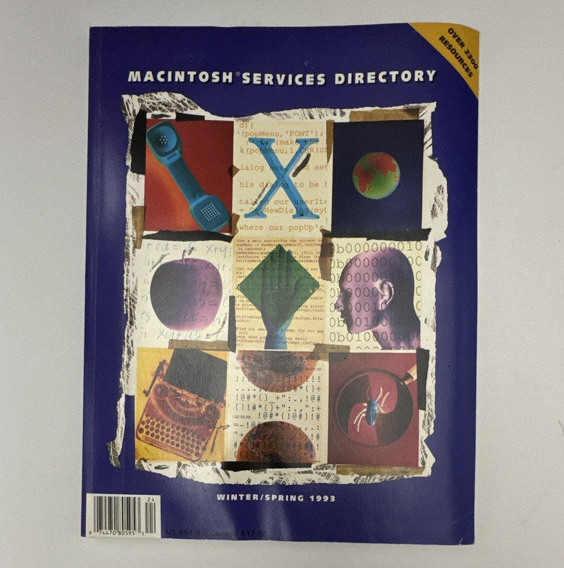 Macintosh Services Directory Winter/Spring 1993 MZ Group Illustrated English