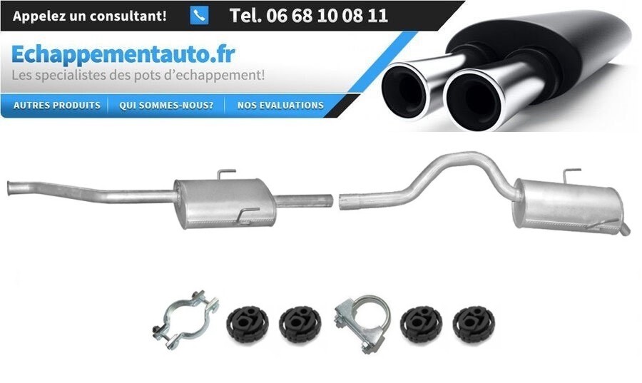 Échappement Renault Espace III 2.2 dCi pour Stopper les Bruits de Fuite au Contrôle Technique