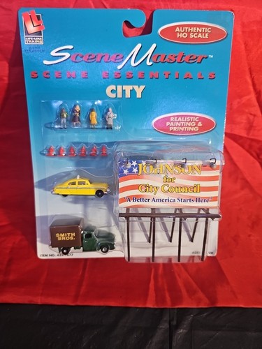 LIFE-LIKE 433-1677 SCENE MASTER ESSENTIALS CITY | Zustand: New