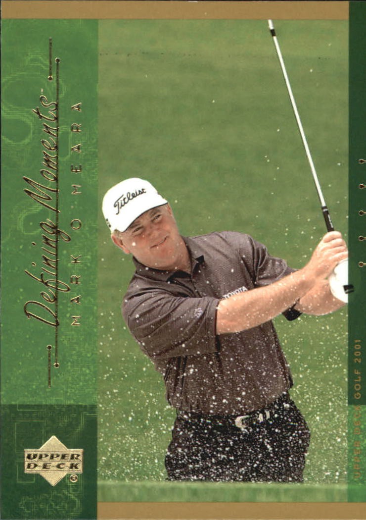 2001 Upper Deck #129 Mark O'Meara DM - GOLF