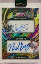 2024 Wild Card Metalix Nick Kurtz & Silver King PRC Dual Auto 1/1 Rainbow Scope