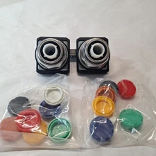 30G344 Pendant Push Button, Non-Illuminated, 7 Color, 30mm