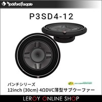 Rockford Fosgate P3SD4-12 12 Zoll 4ΩDVC Flacher Subwoofer