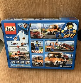 2- Lego City 60007 High Speed Chase + 60017 Flatbed Truck Both New & sealed