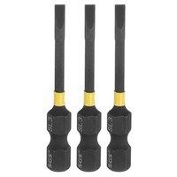 "FüR SL3 3-Teilige Schlitz-Schraubendreherbits 1/4\" Sechskantschaft 2\" Magnetbit"