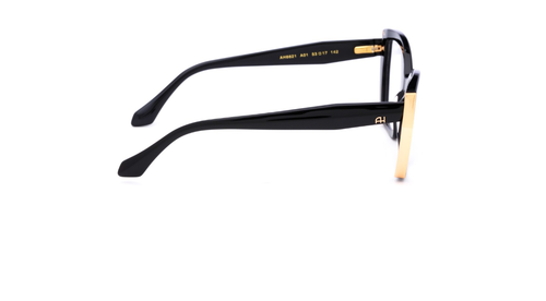 Lunettes De Vision Ana Hickmann AH6621-A01G Black CAL.53 - Photo 3 sur 4