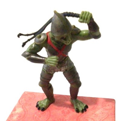 ELC Tower of Doom Mythical Creature Orc Goblin Slave Driver Actionfigur Vintage