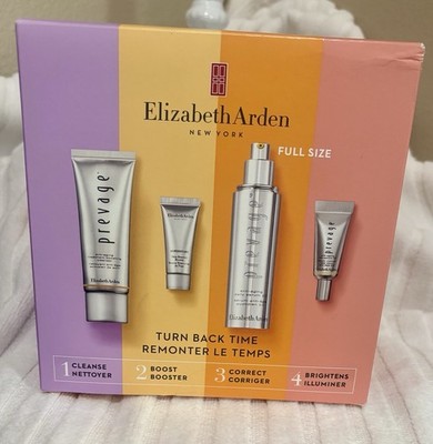 Elizabeth Arden Prevage Turn Back Time Anti-Aging Set NIB MSRP $232
