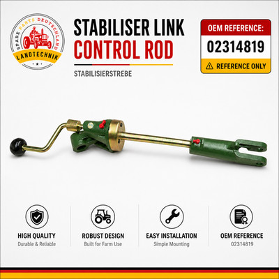 Hubstrebe Hubstange Hubspindel rechts Deutz 5206 5506 6006 6206 7206 02314819
