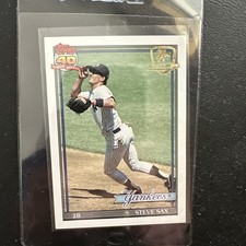 Steve Sax Topps Desert Shield #290 Yankees Sharp Corners & Surface Centered MT