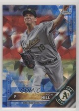 2016 Topps Box Set Chrome Sapphire Edition /250 Rich Hill #491 02yu