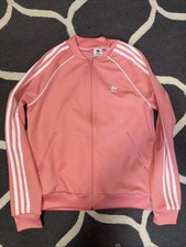 Adidas Women s Classic Track Jacket Mauve Pink Size S