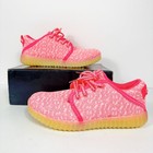 MOHEM High Top Sneakers Women Pink EU 36 Shoes US Size 6 Lace Up LED Not Tested 