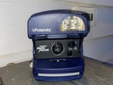 Polaroid One Step Express 600 Camera Green Tested and Works But, No Handle