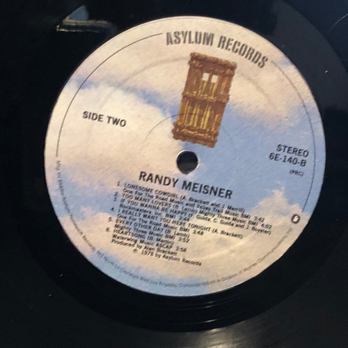 RANDY MEISNER - SELF TITLED - 1978 VINYL LP - POCO/EAGLES - Picture 8 of 10
