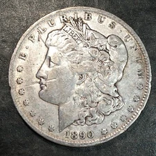 1890-O Morgan Silver Dollar - High Quality Scans #Q601