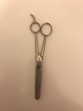 VINTAGE CHROME MARKS SOLINGEN GERMANY THINNING HAIR SCISSORS  