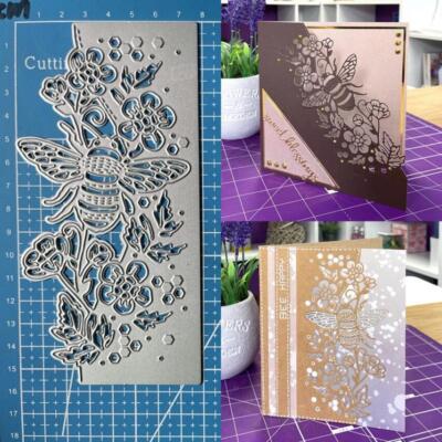 Metal Cutting Dies Bee Border Scrapbooking Paper Card Embossing Album Stencils