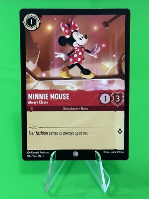 💫Disney Lorcana: The First Chapter MINNIE MOUSE Always Classy 116